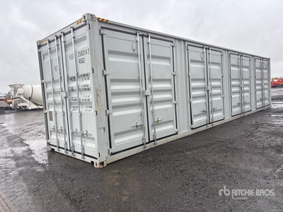 2026 40 ft High Cube Multi-Door Storage Container