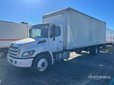 2016 Hino 338 4x2 Van Truck (Inoperable)