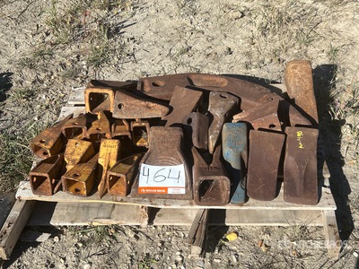 Quantity of (24) Quantity of Assorted Excavator Bucket Teeth
