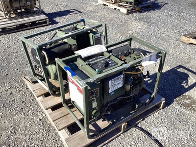 (2) Dewey MEP-531A 2kW Generator Sets