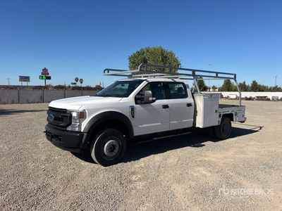 2021 Ford F-550 XL 4x4 Crew Cab 平台トラック