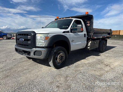 2015 Ford F-550 4x4 Dump Truck