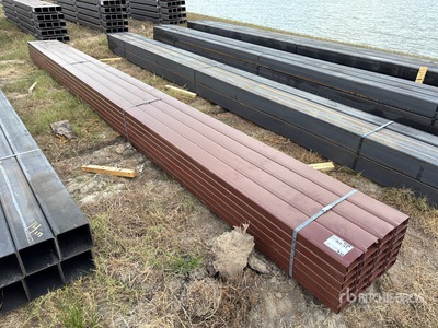 Quantity of (48) 4 in x 20 ft C- Purlin Divers (Unused)
