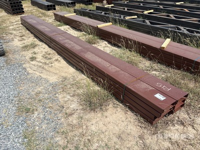 Quantity of (16) 8 in x 20 ft C- Purlin Divers (Unused)