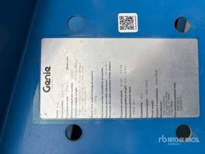 2012 Genie S-40 Diesel Telescopic Boom Lift