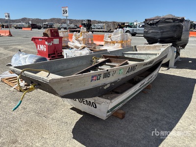 Quantity of (2) 12 ft Fishing Boat