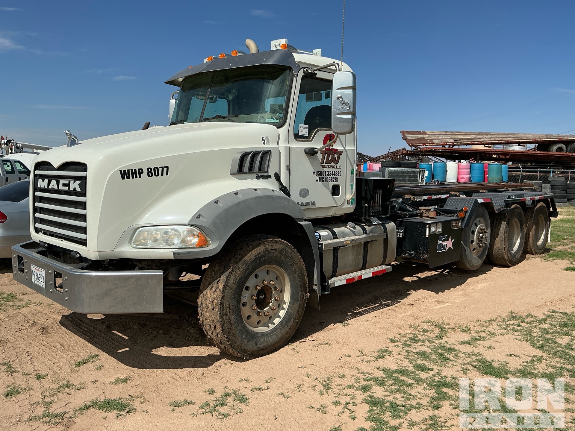 2017 Mack GU813 6x4 Winch Truck