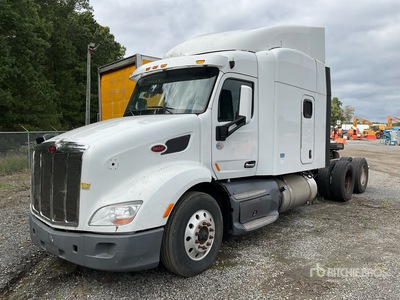 2017 Peterbilt 579 6x4 Cabeza Tractora Cabina Dormitorio