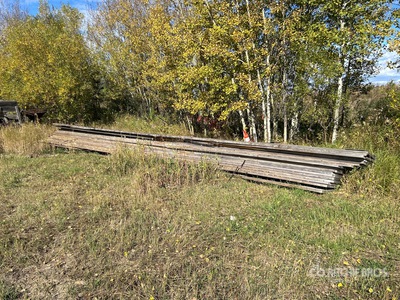 Quantity of (53) Weathered Wooden Rafters