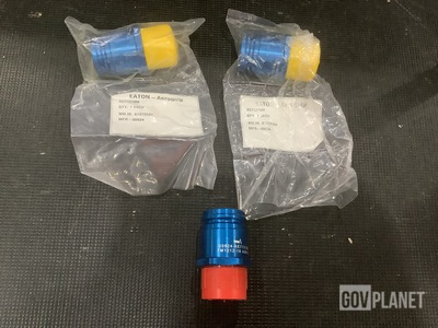 (6) Eaton AE71319M Quick Disconnect Coupling Halves