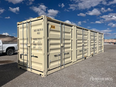 40 ft High Cube Multi-Door Contenedor de almacenamiento