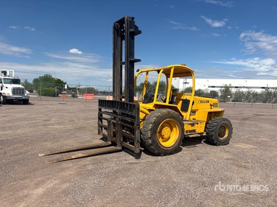 1985 Sellick S80 8000 lb 4x4 Rough Terrain Forklift