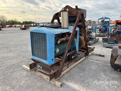 Gorman Rupp 112A20-B Skid-Mounted Pompe à eau