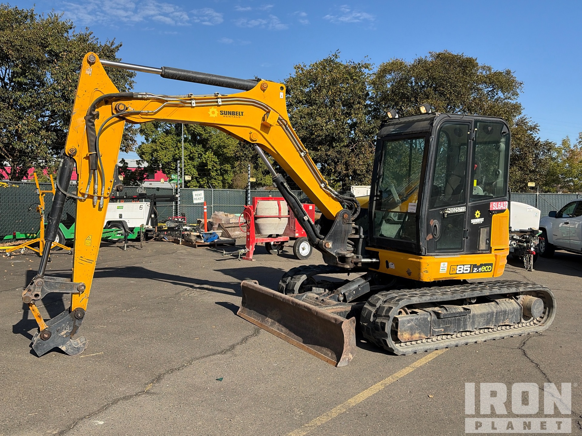 2018 JCB 85Z Pelle Hydraulique sur Chenilles