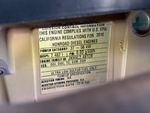 Engine with Emission Label
