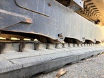 Undercarriage with Left Track Rollers