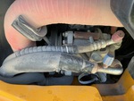 Engine with A/C Compressor