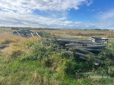 Quantity of 6 ft Fence Post