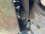 Drivetrain with Rear Axle Oscillating Pin