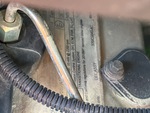 Engine with Emission Label