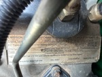 Engine with Emission Label