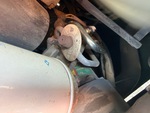Engine with A/C Compressor