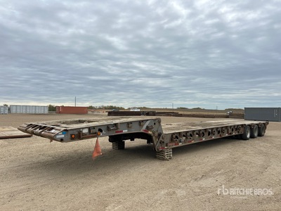 2008 Doepker 50 ton Tri/A 52 Ft Remolque de Cuello Abatible