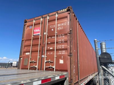 40 ft High Cube Conteneur de stockage