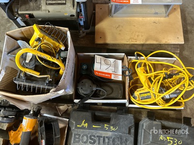 Lights, Corded Planer & Drill