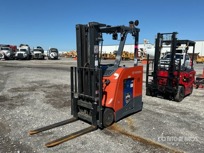 2021 Toyota 8BNCU18 3500 lb Montacargas Eléctrico