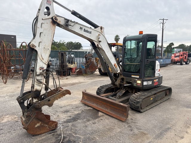 2014 Bobcat E50 Mini Excavator