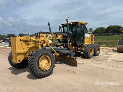 2010 John Deere 672GP AWD Motor Grader