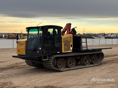 2015 Prinoth Panther T8 Crawler Carrier w/2015 Atlas 42-A3 Crane