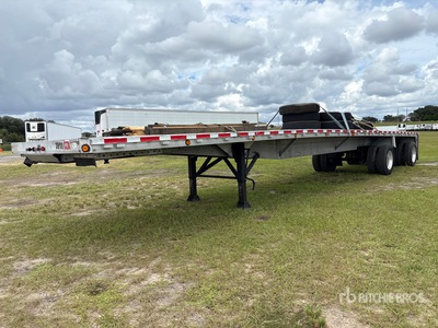1998 Reitnouer 48 ft T/A Spread Axle Remorque à plateau