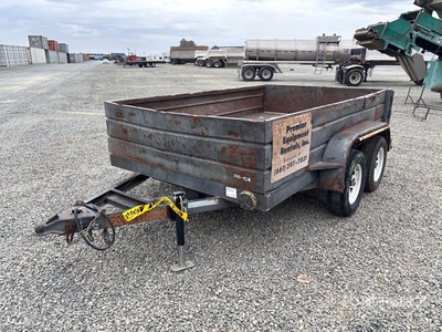 2016 Carson 10 ft T/A End Dump Trailer