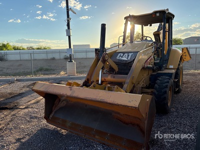 2018 Cat 415F2 4x4 Backhoe Loader (Inoperable)