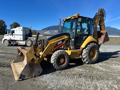 2007 Cat 430E 4x4 を見 Backhoe Loader