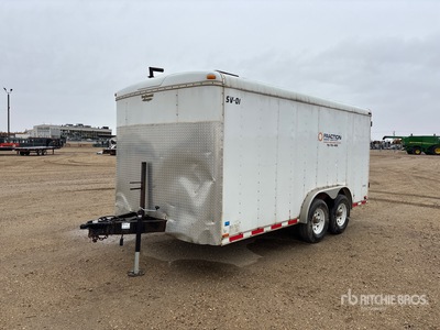 2015 Forest River 16 ft T/A Boiler/Steamer Enclosed Trailer