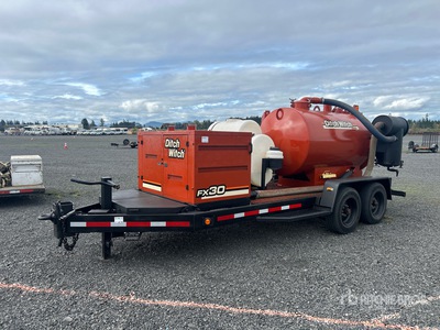 2009 Ditch Witch FX30 500 gal T/A Podciśnieniowa jednostka kopiąca