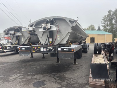 2019 Cross Country 40 ft Quad/A Side Dump Trailer