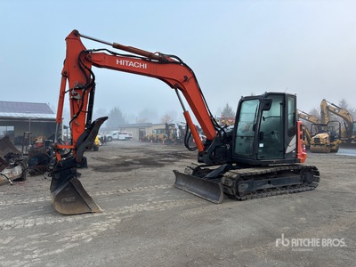 2014 Hitachi ZX85USB-5N Excavatrice sur chenilles
