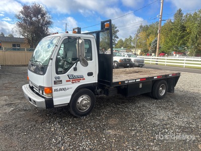 1998 GMC W4500 4x2 Ciężarówka z płaską platformą