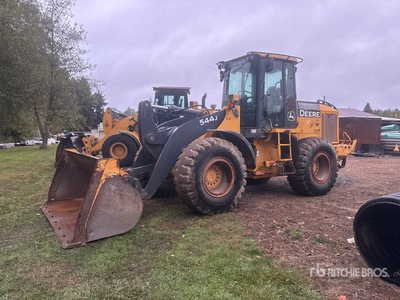 2008 John Deere 544J Pala Cargadora