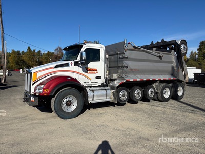 2019 Kenworth T880 14x4 Super 18 Camion-benne à cinq essieux