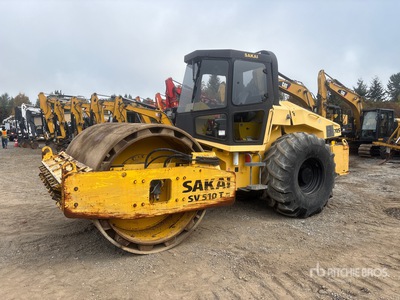 2011 Sakai SV510 Padfoot Drum Compactor