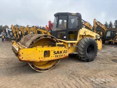 2011 Sakai SV510 Padfoot Drum Compactor