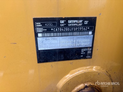 2004 Cat 420D 4x4 Backhoe Loader