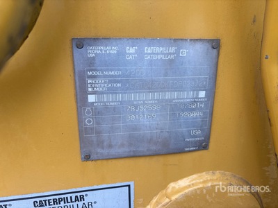 2001 Cat 420D 4x4 Backhoe Loader