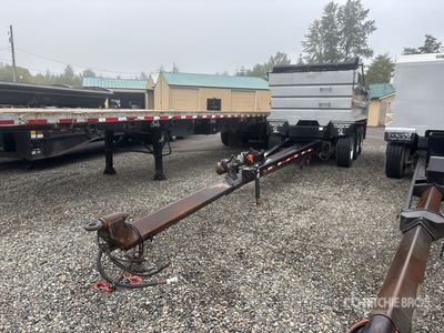 2017 OSW 15 ft 6 in Tri/A Turntable Pup Dump Trailer