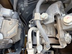 Engine with A/C Compressor